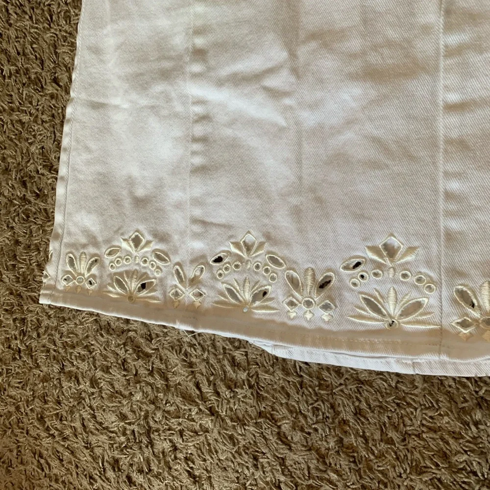 Pacsun white denim skirt - Picture 2 of 4